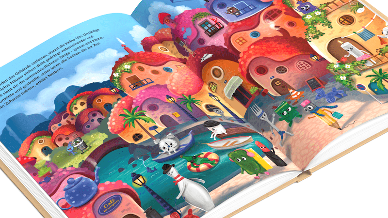 «Das Krimskrams-Reich» von Melina Bergamin.